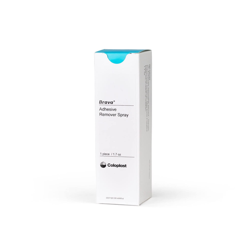 Brava Adhesive Remover on skin application close-up.