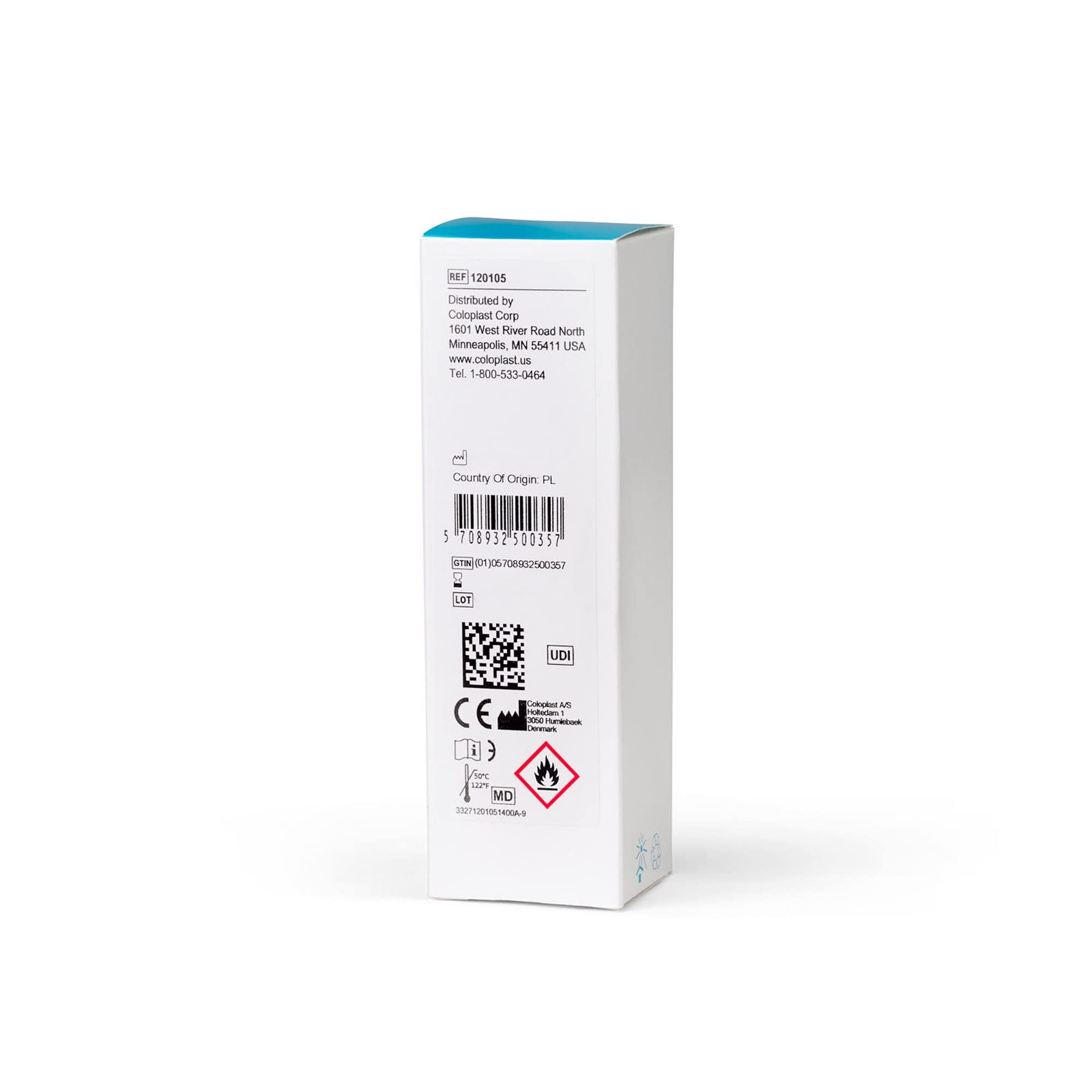Brava Adhesive Remover 4-pack box highlighting travel-friendly packaging.