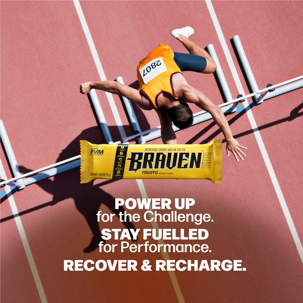 BRAVEN Braven Bar in use during workout or hike