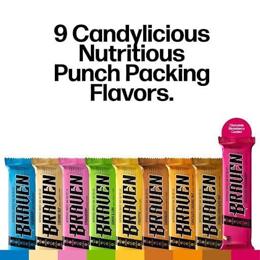 BRAVEN Bar on-the-go snack in a bag for gym or class.