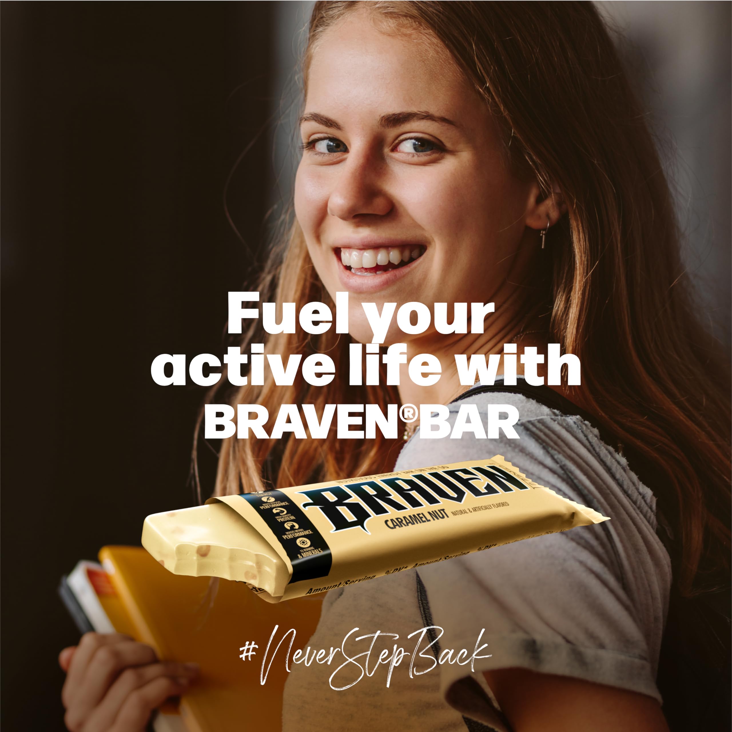 BRAVEN Braven Bar pocket-ready energy snack for runners
