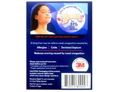 Box and 78-count pack of Breathe Right Extra Tan strips