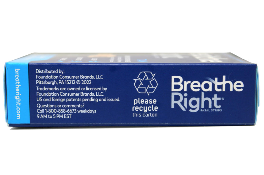 Nasal strip design may help reduce nasal snoring for quieter nights.