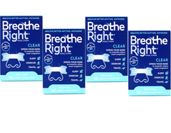 Breathe Right nasal strip clear large box 30-count for convenient daily use