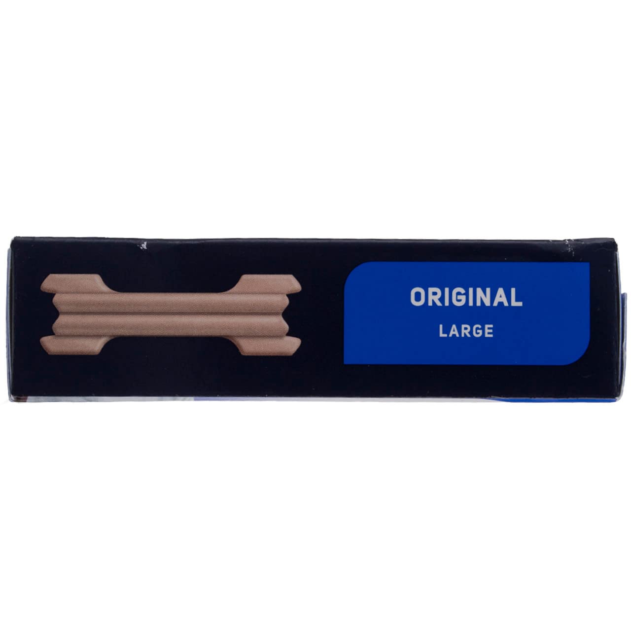 Two-pack option from Breathe Right Original Tan nasal strips for convenience.