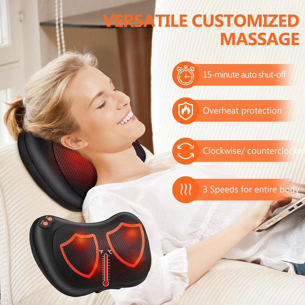 Brelley massager infrared heat function adding cozy warmth during use