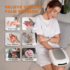 Breo iPalm520e side view showing compact ergonomics for home use