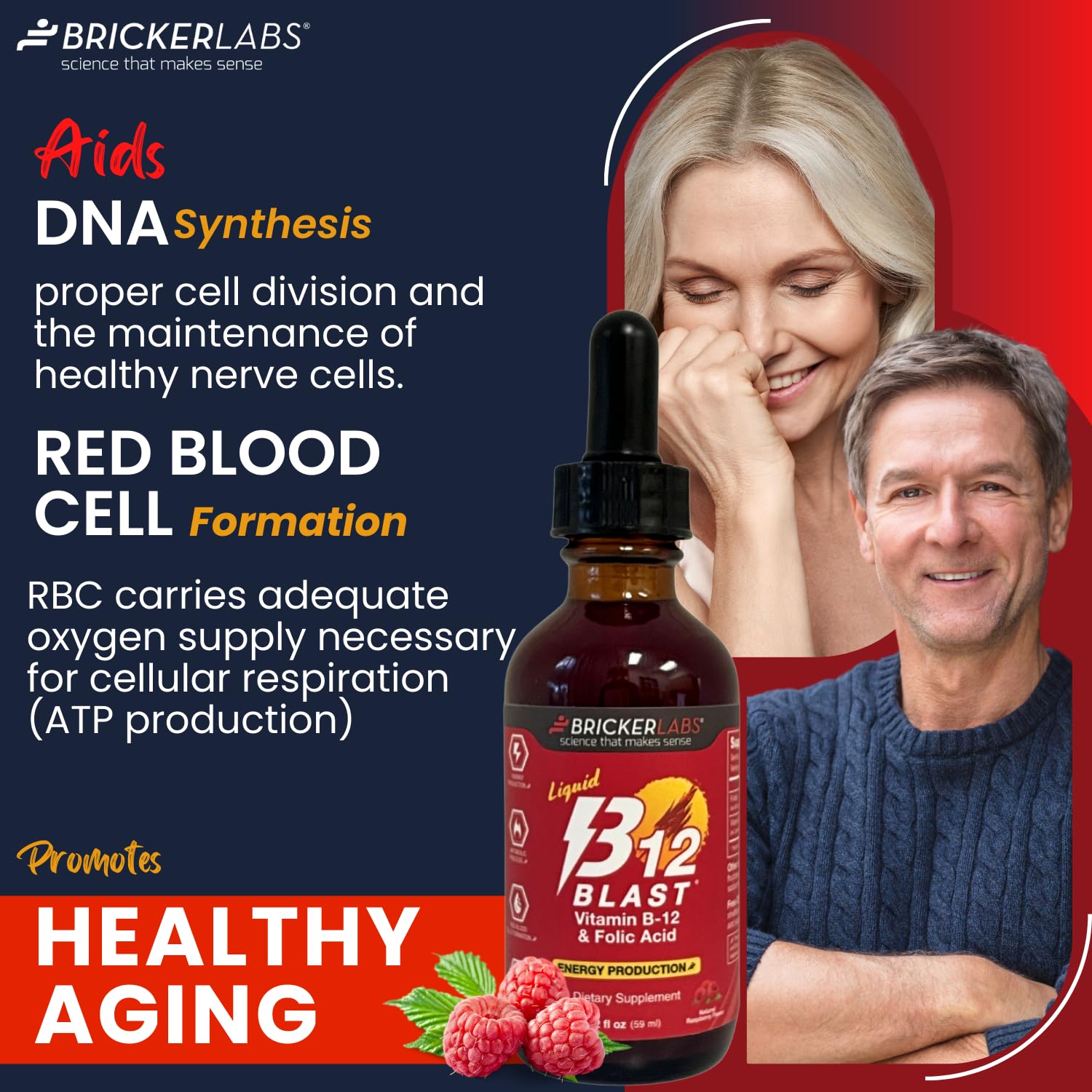 Bricker Labs B-12 Blast routine for morning energy