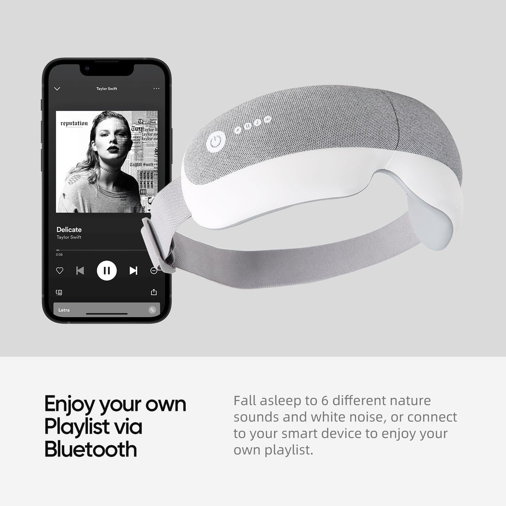 Portable foldable design with USB-C charging for travel.