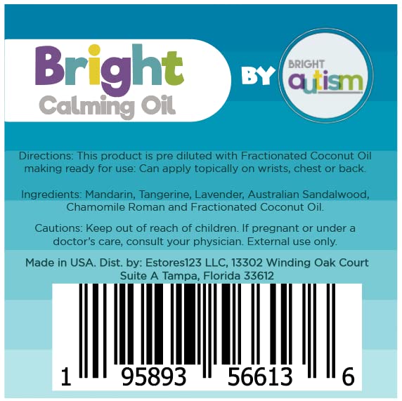 Bright Autism Bright Calming Oil sensory calm scene for focus