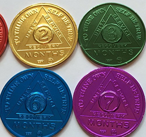 Bright Star Press AA month 2 medallion color variant for ongoing progress