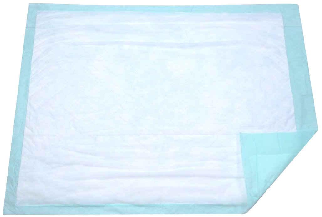 BrightCare extra-large bed pad package showing easy protection