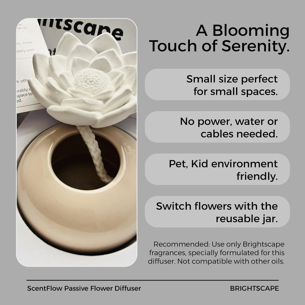 Brightscape ScentFlow gardenia oil refill enables easy scent refreshment