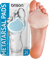 BRISON metatarsal pad ball-of-foot cushion provides daily comfort.