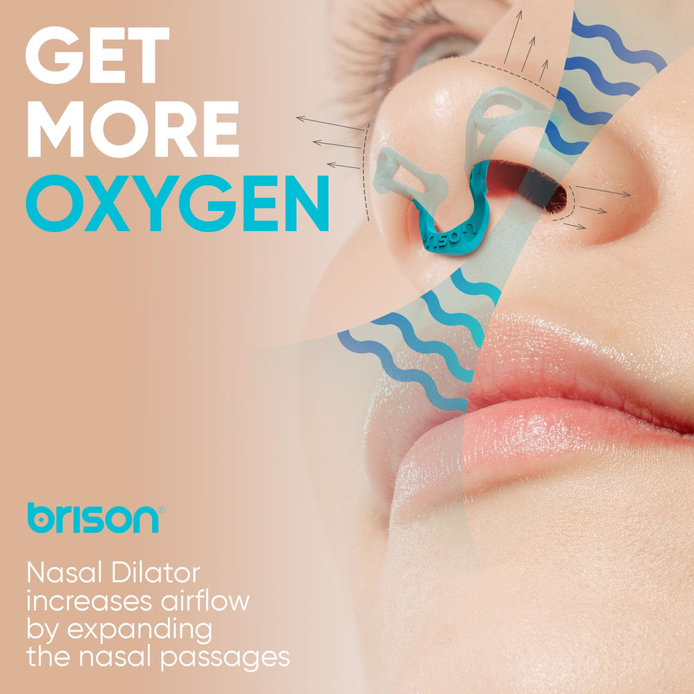 Brison nasal dilator firm for sport keeps passages open during activity