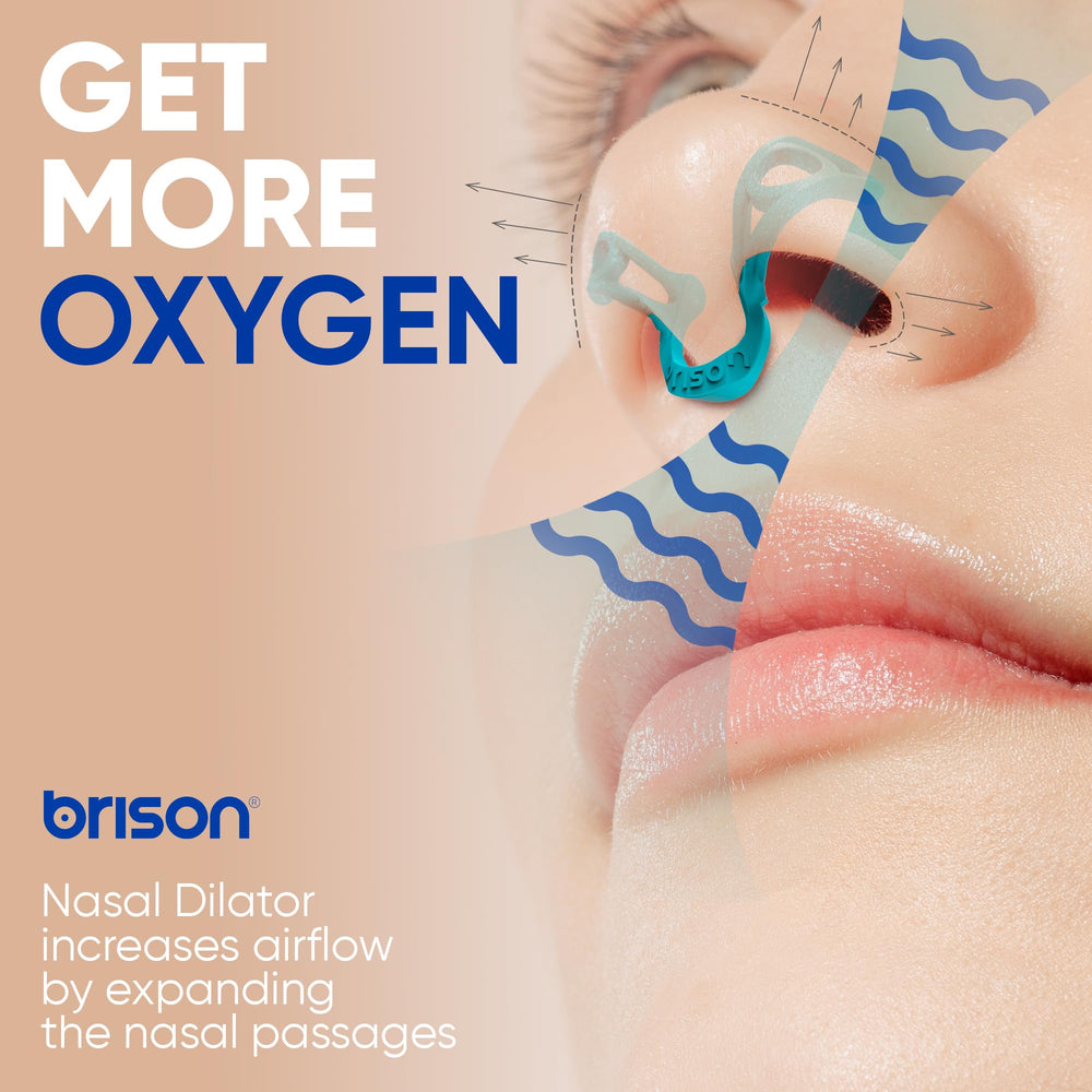 BRISON nasal dilators firm variant for enhanced airflow during activity