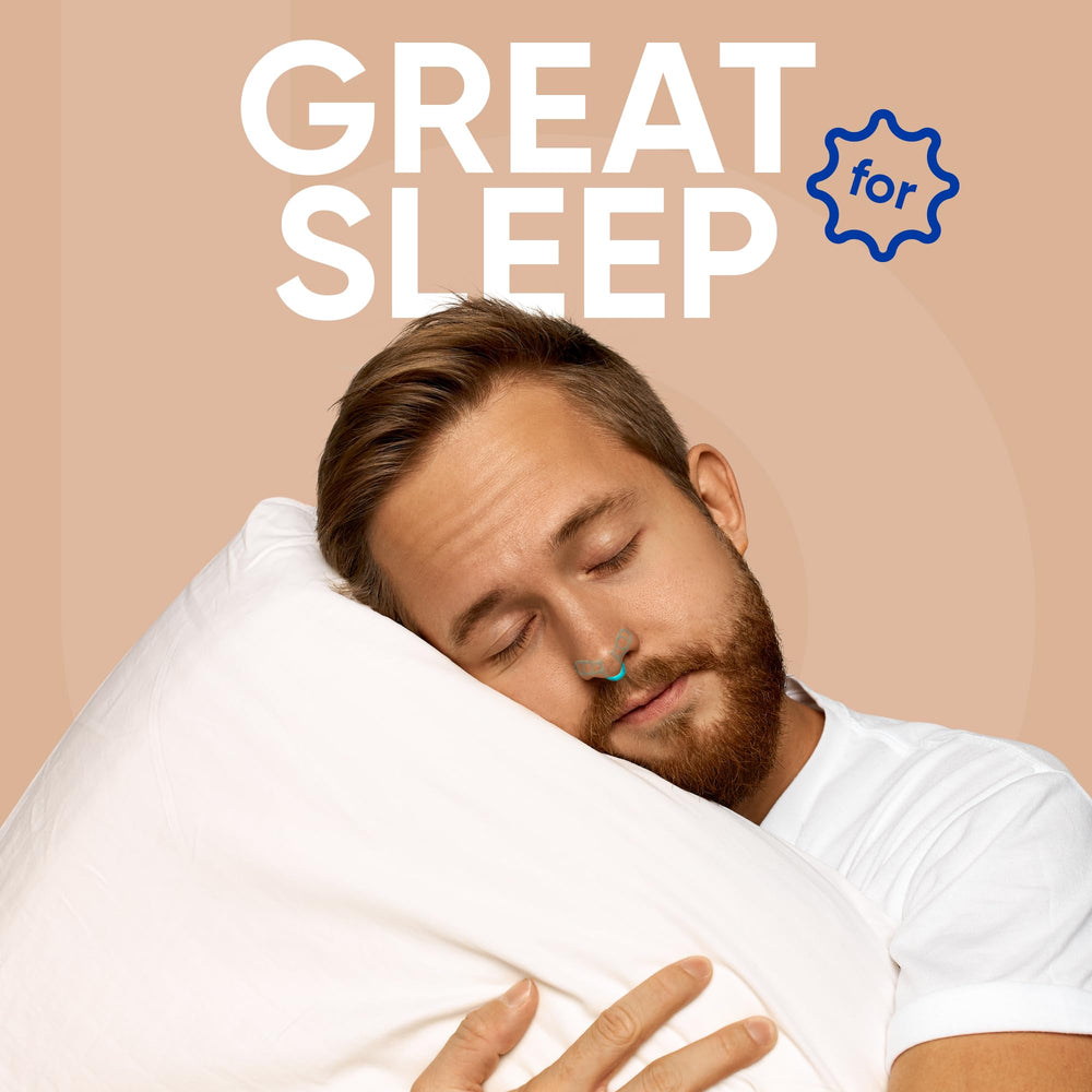 BRISON nasal dilators worn at night improving airflow