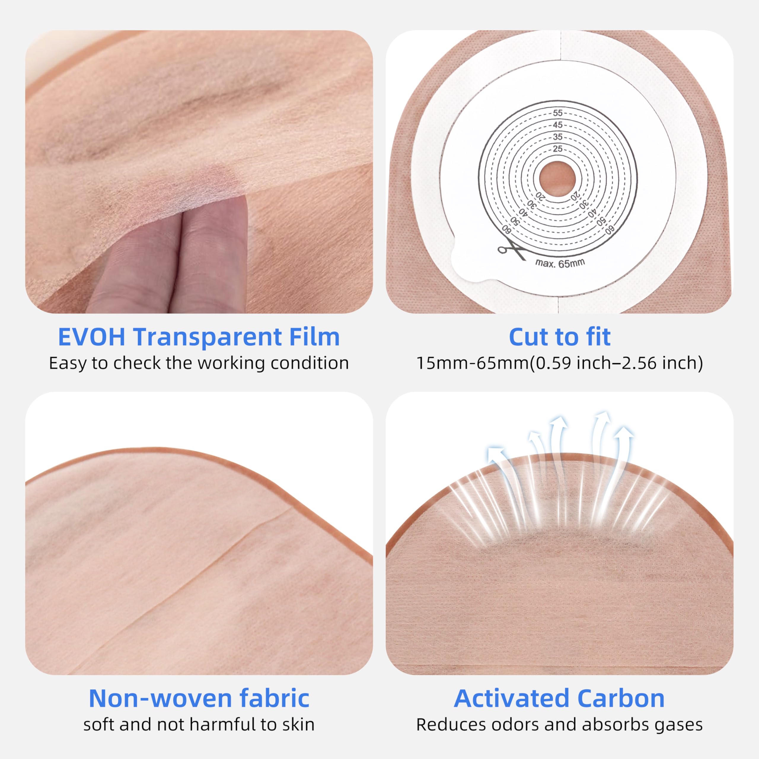 Brkiyom hydrocolloid material close-up emphasizes skin-friendly adhesion