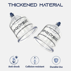 Broadmedi+ extension tube enables versatile cupping reach and control