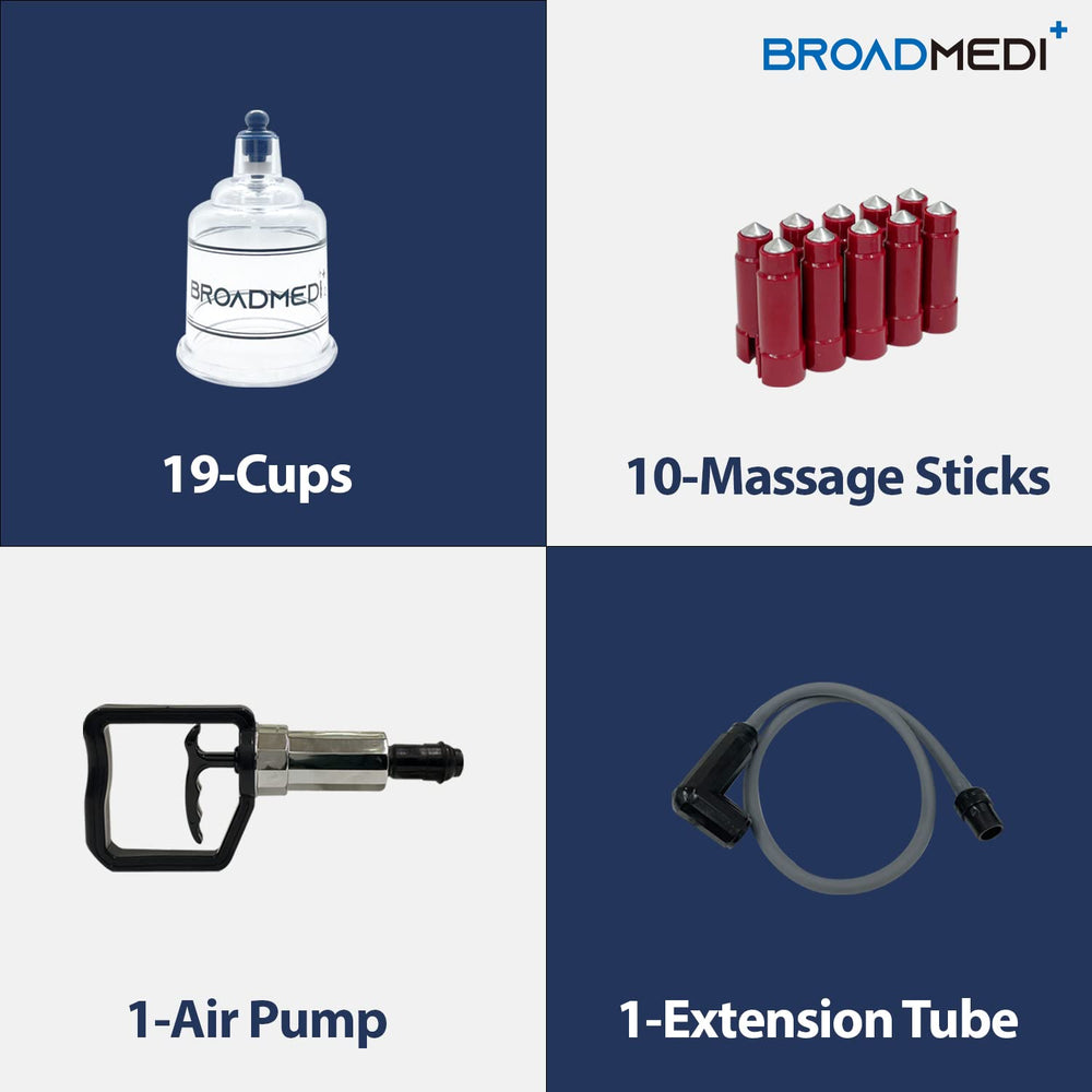 Broadmedi+ English manual included for safe setup