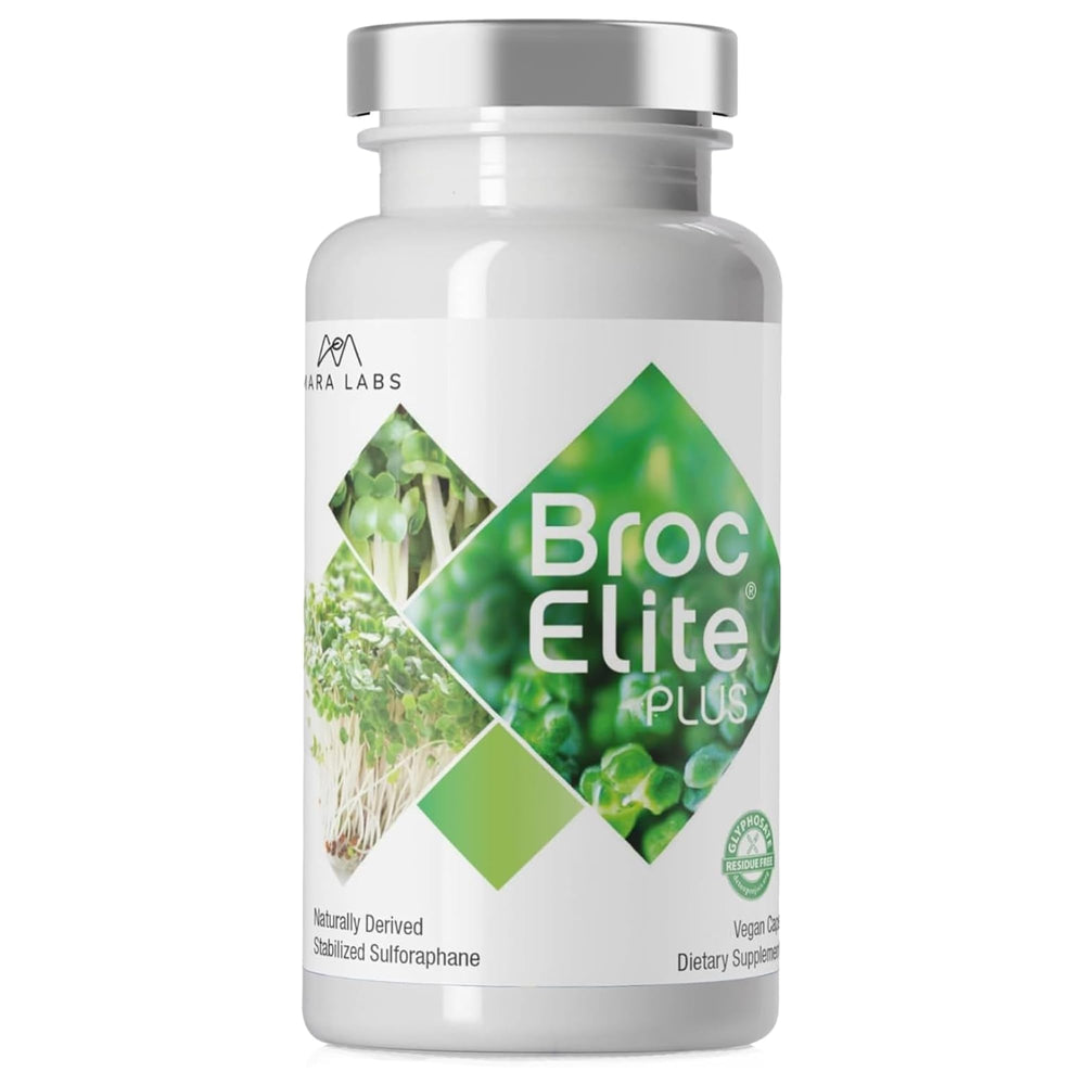 BrocElite Broc Elite Plus bottle ready for daily wellness support