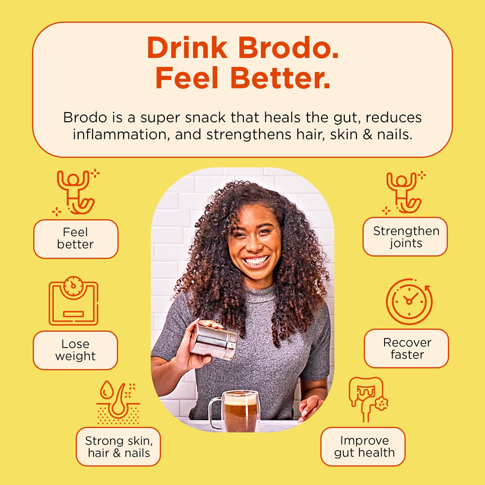 Brodo Deeply Rooted soup and stew base broth pouch for depth in recipes.