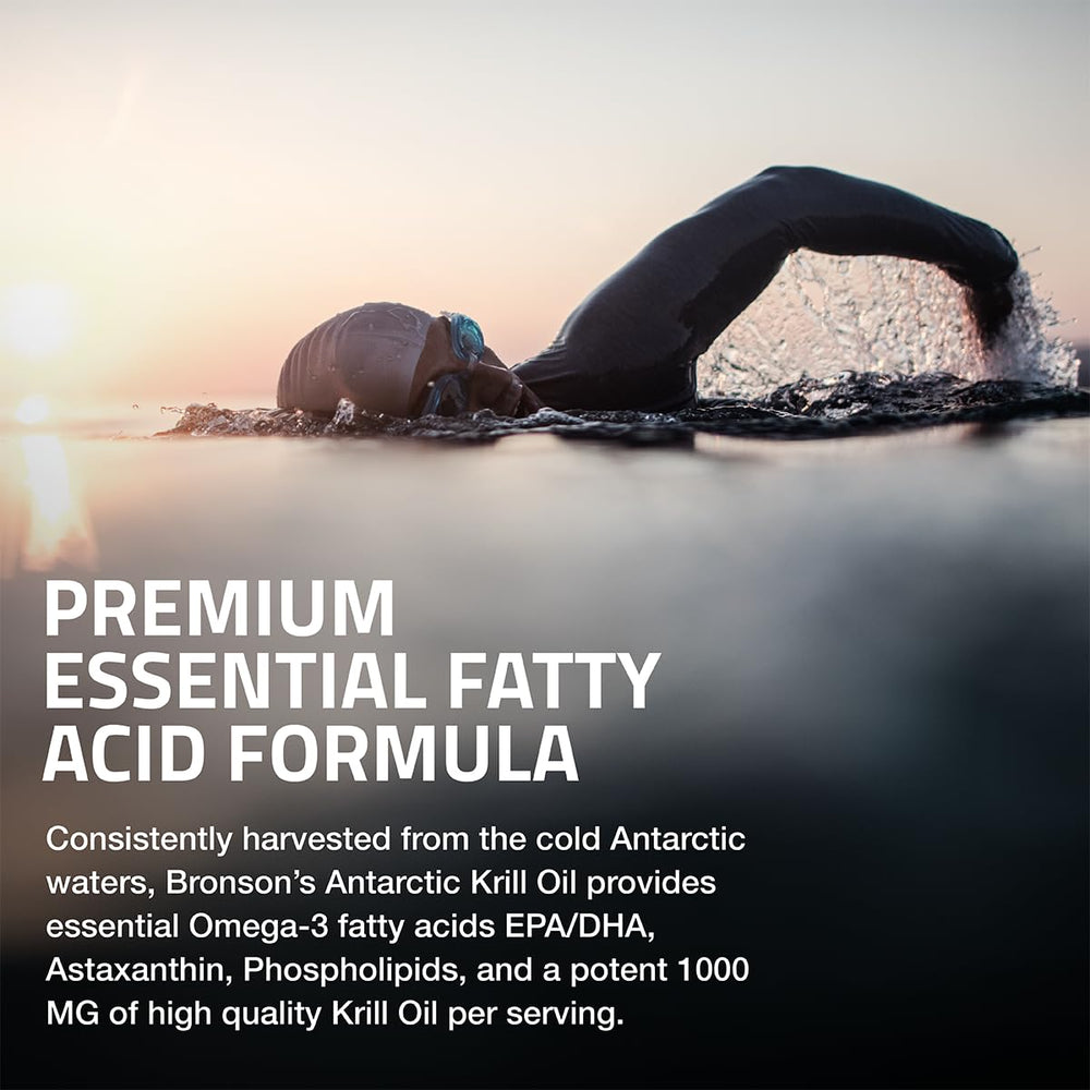 Natural astaxanthin in Bronson Krill Oil adds color and antioxidant support