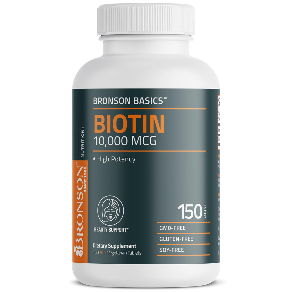 Bronson Biotin is vegetarian and non-GMO for clean choice