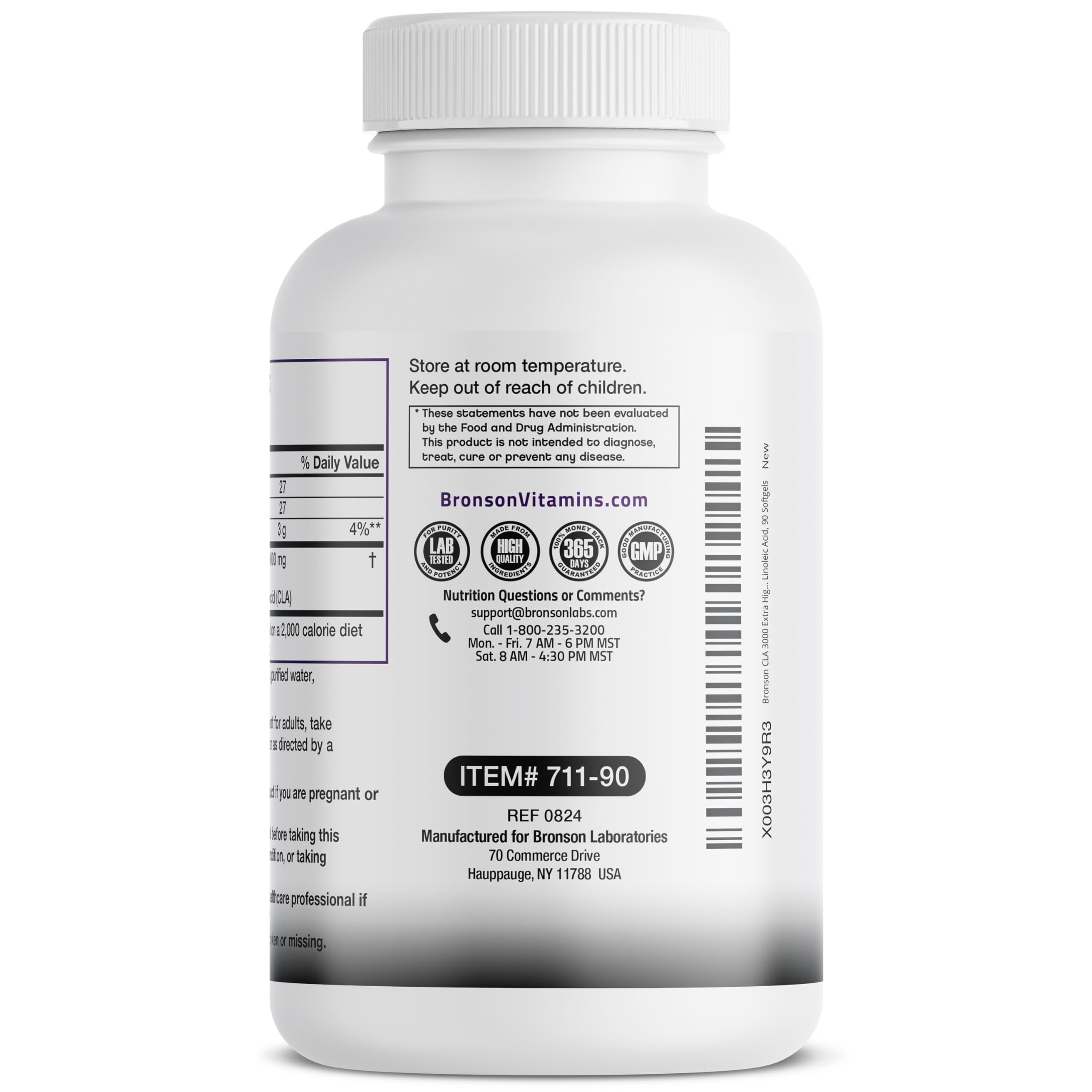 Bronson CLA 3000 wellness scene conveying a calm daily routine