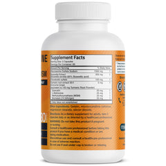 Bronson glucosamine-chondroitin tablets displayed for everyday joint care.