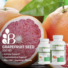 Bronson Grapefruit Seed Extract label shows 4:1 extract.