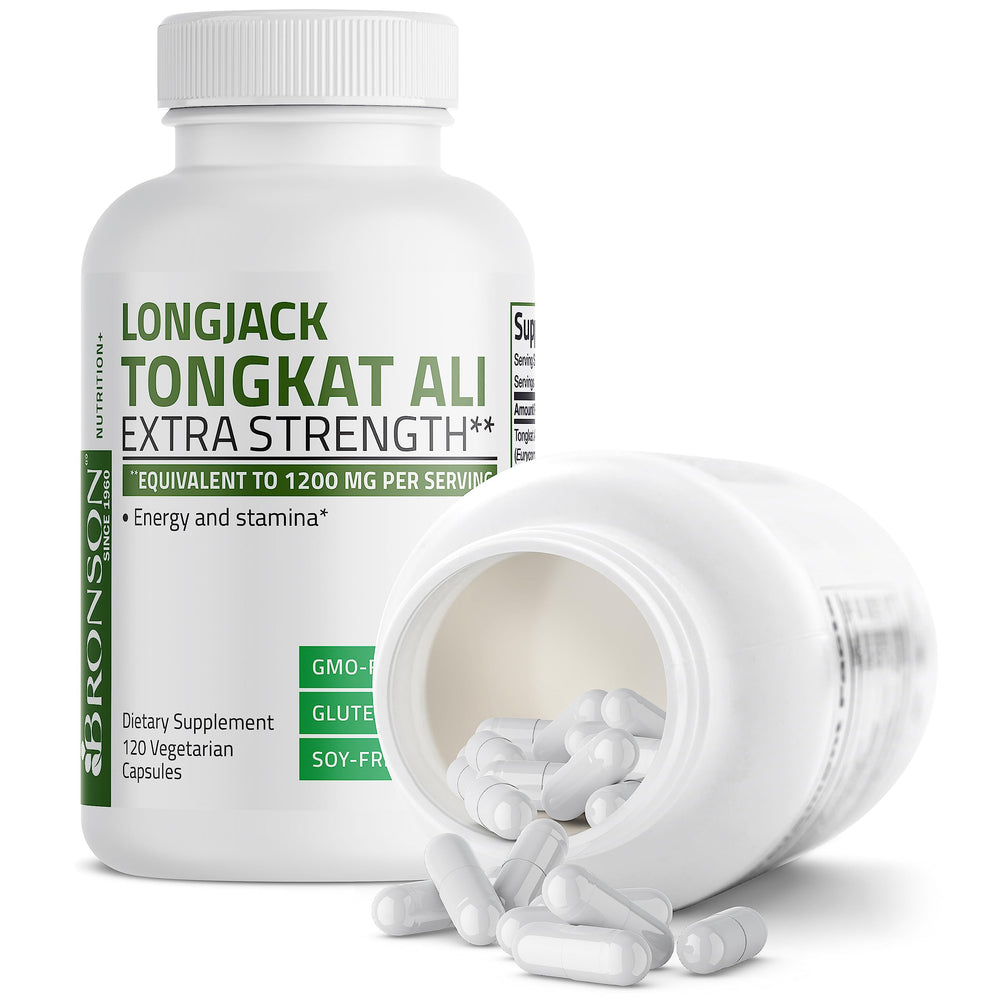 Bronson Longjack Tongkat Ali lab testing seals indicate purity.