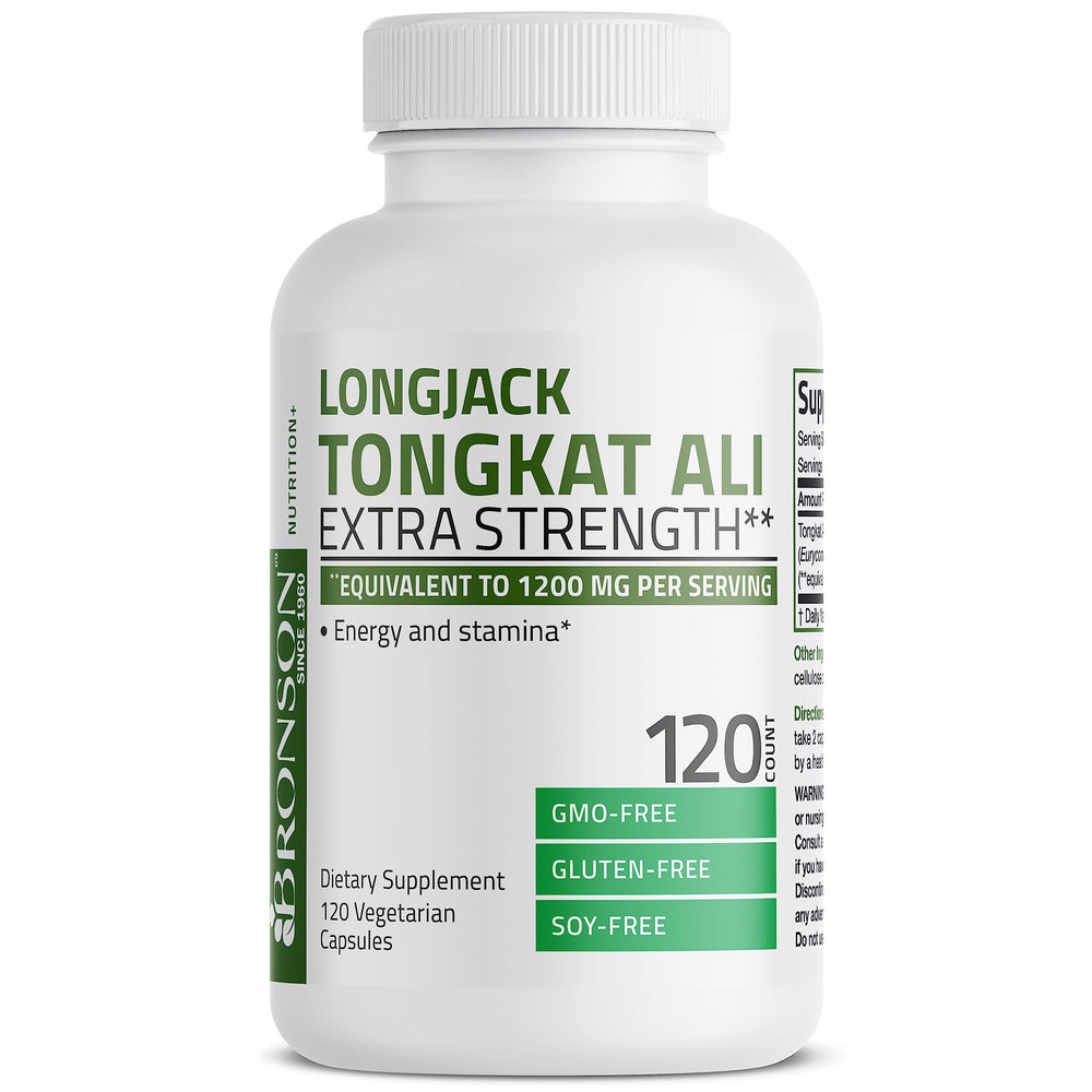 Bronson Longjack Tongkat Ali manufacturing facility underscores quality controls.