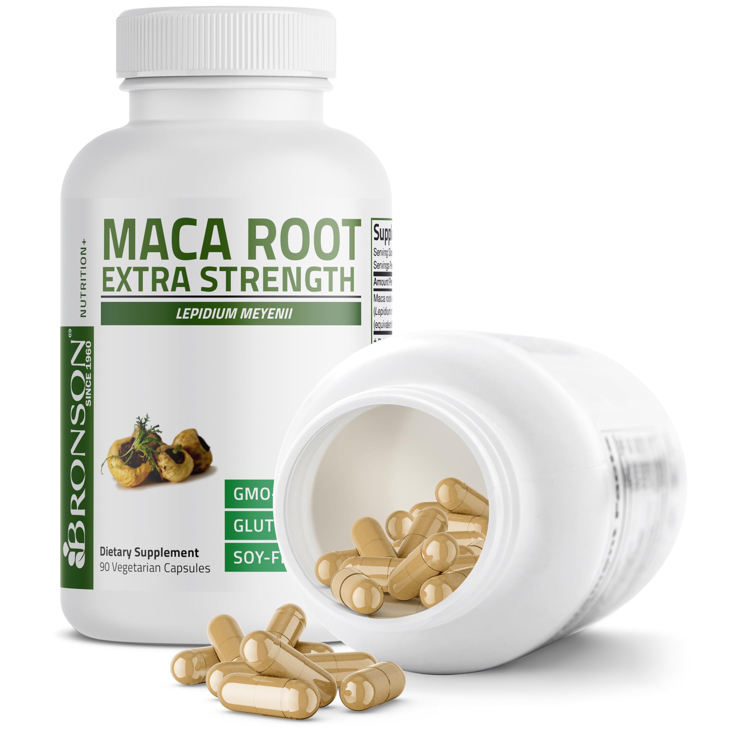 Bronson Maca Raíz Extra - proceso de control de calidad cGMP en Nueva York