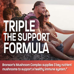 Bronson maitake mushroom close-up illustrating natural antioxidant content.