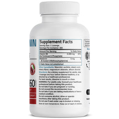 Close-up of Bronson melatonin cherry tablets dissolving quickly for smoother sleep onset