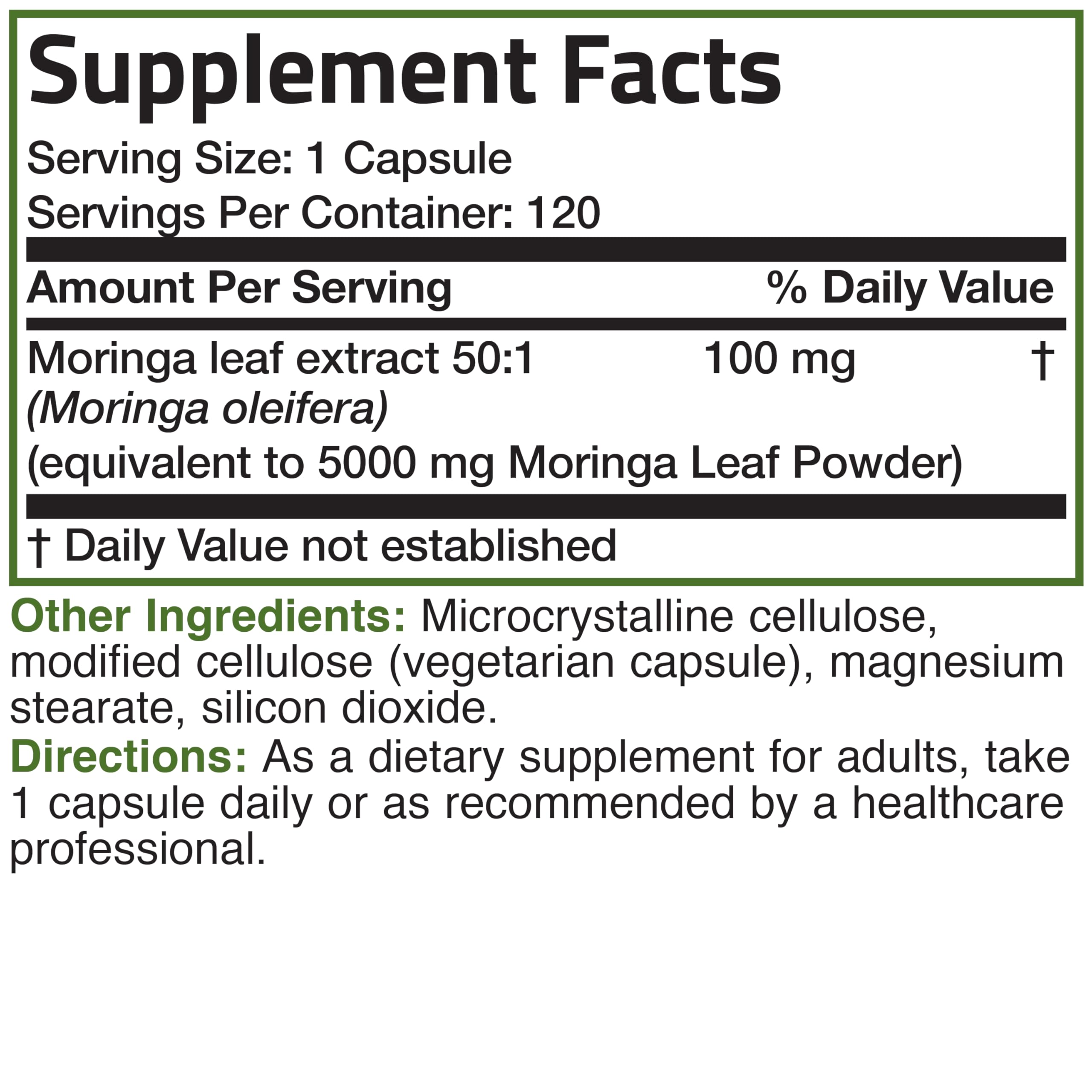 Bronson Moringa packaging ready for daily routines on the go.