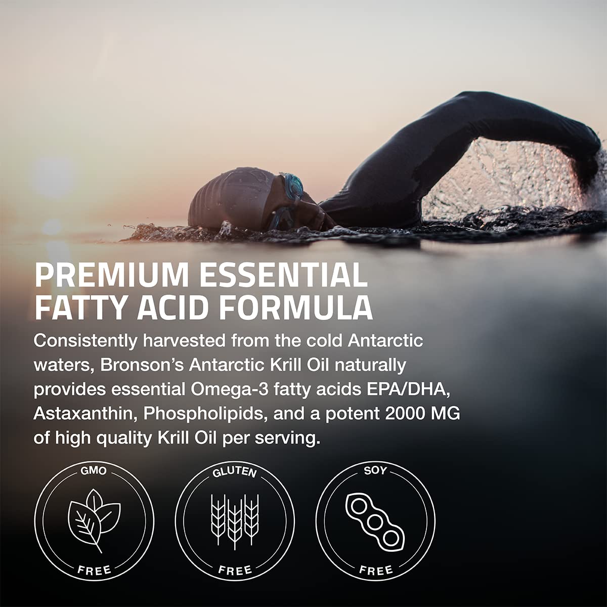 Bronson EPA/DHA with phospholipids highlights essential omega-3 components.