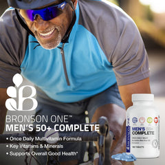Bronson ONE tablets close-up illustrating easy once-daily dosing