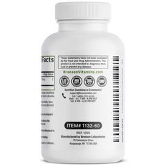 Capsules in a glass of water showing easy daily use for balanced energy and mood support.
