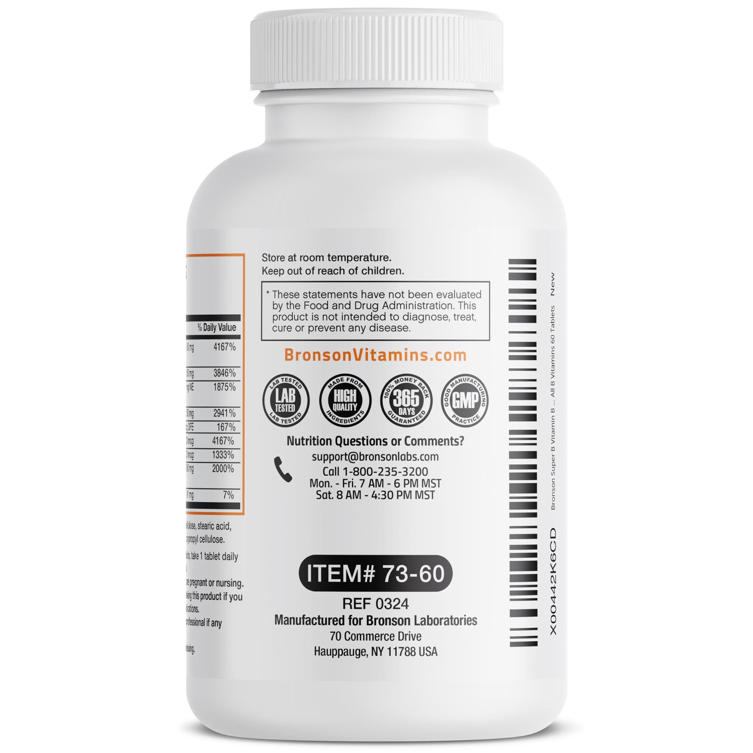 Bronson Super B Complex in daily routine supports steady energy.