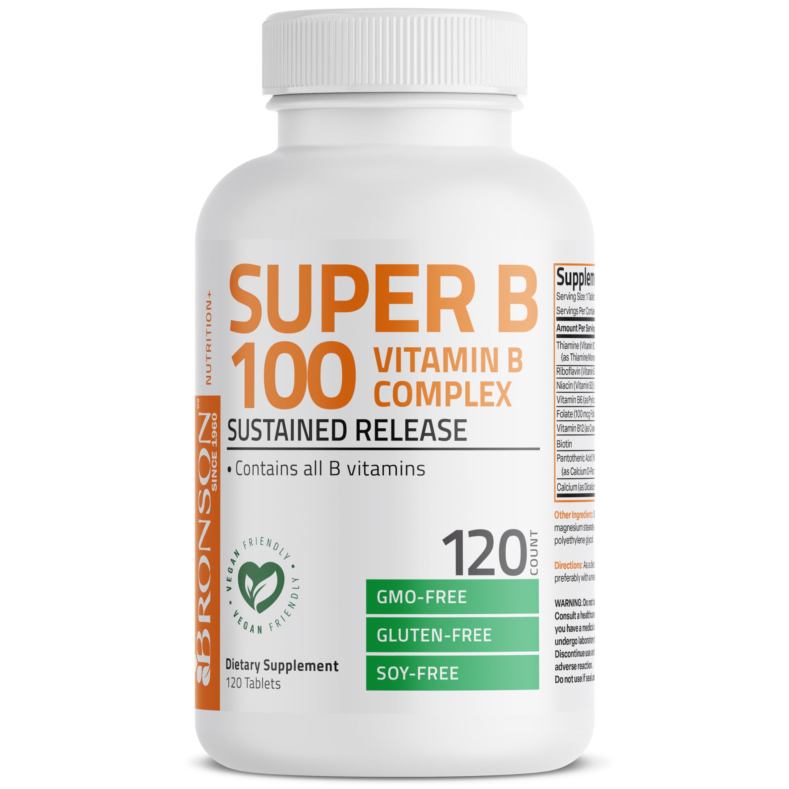 Bronson Super B100 packaging displayed on store shelf