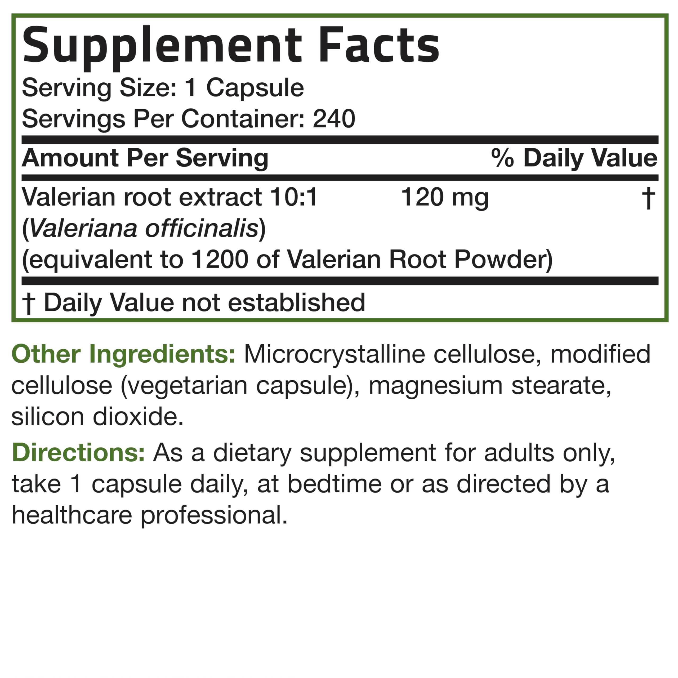 Bronson Valerian Root New York facility manufacturing area.