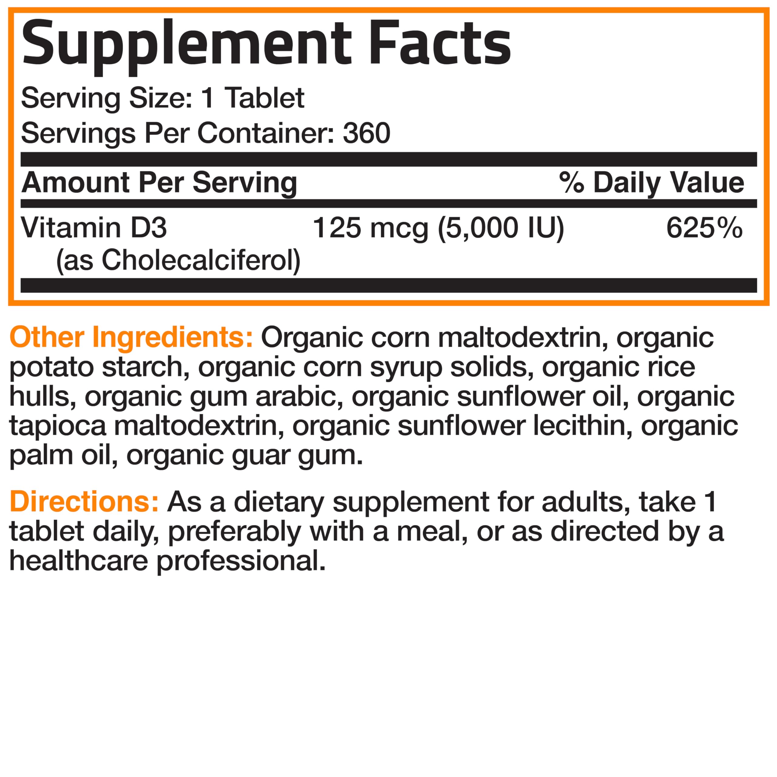 Bronson Vitamin D3 5000 IU daily-use scene with morning routine.