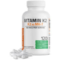 Bronson Vitamin K2 MK-7 100 mcg — Non-GMO, 120 Capsules
