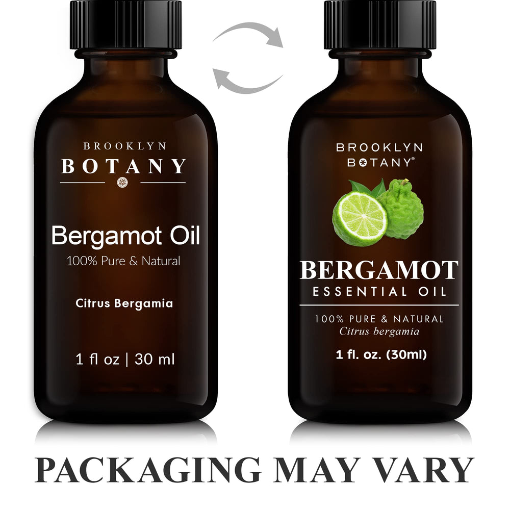 Brooklyn Botany bergamot essential oil diffuser setup ready for blends.