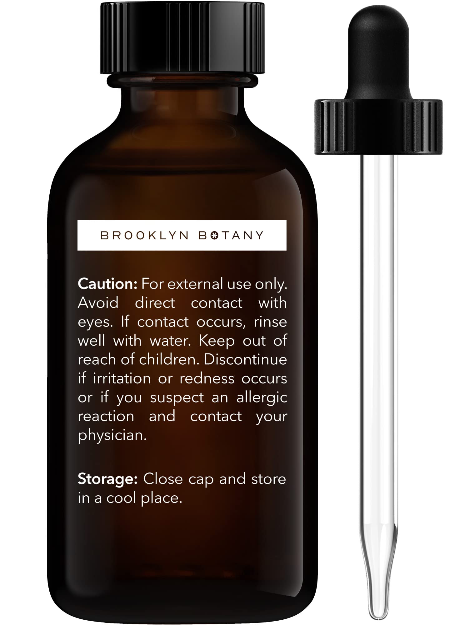 Brooklyn Botany Grapefruit Oil dropper close-up for precise, measured diffusion.