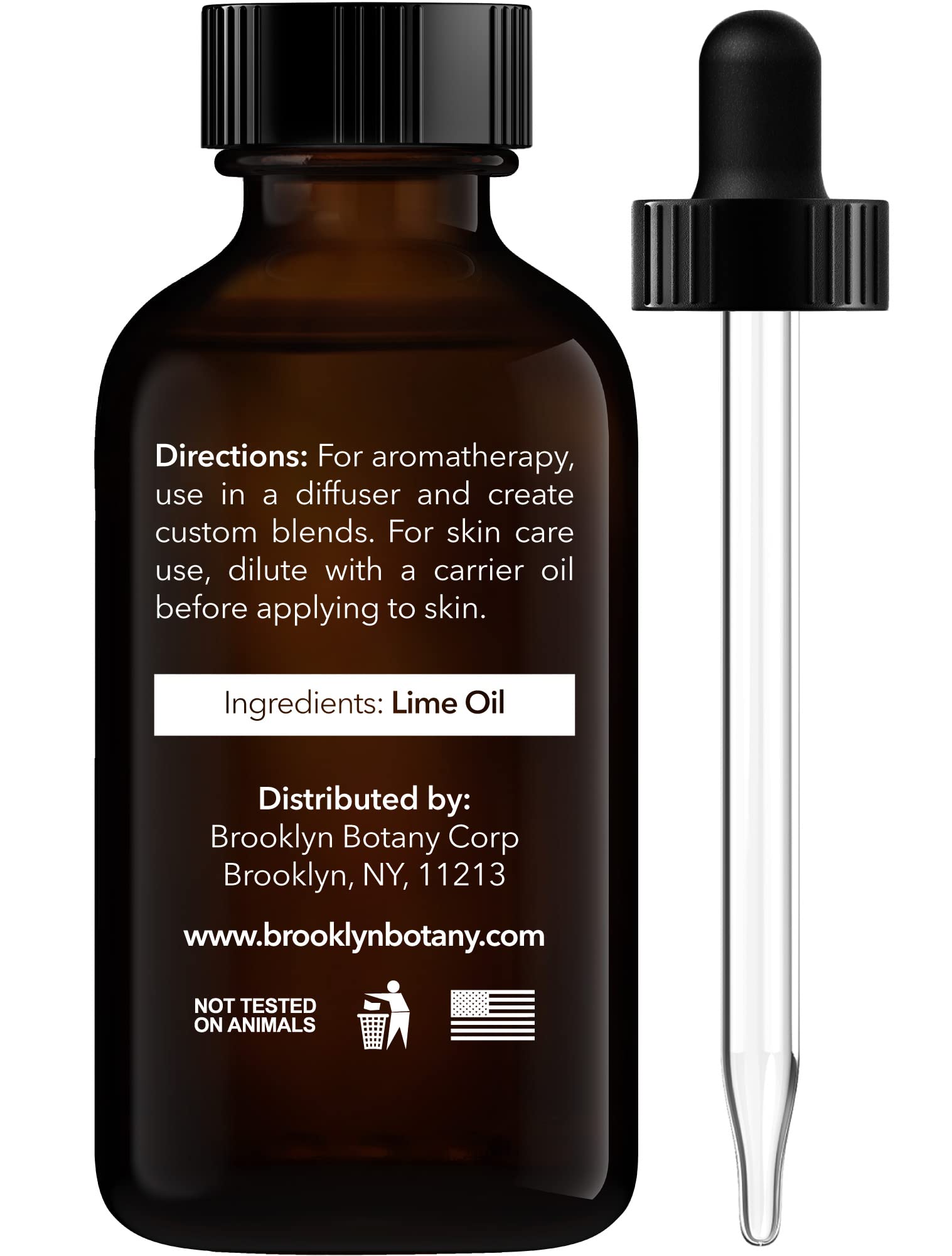Lime oil diffuser blend from Brooklyn Botany for layered citrus notes.