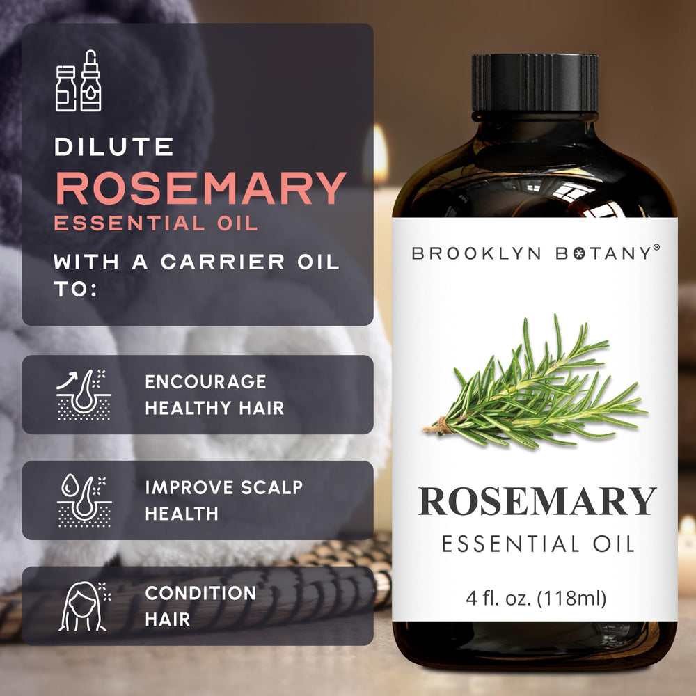 Diluting rosemary oil for safe skin care application
