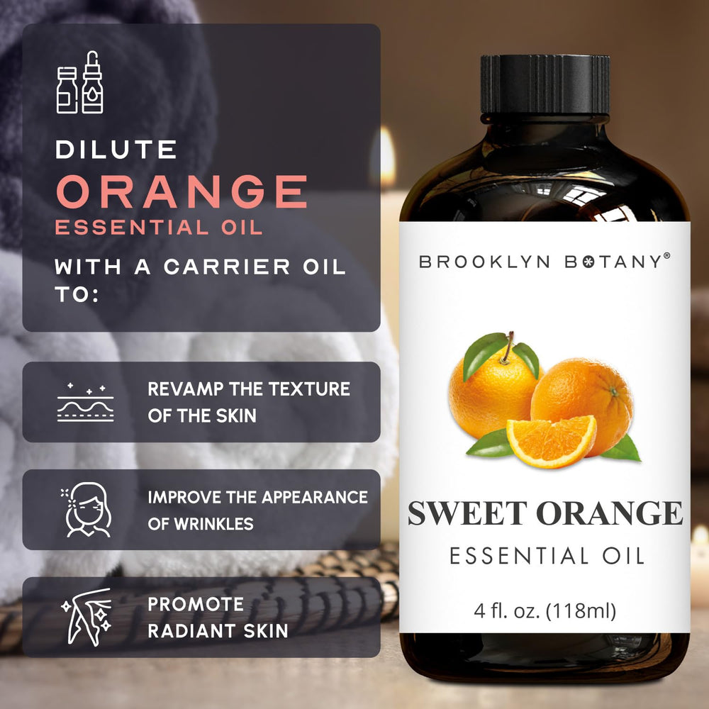 Brooklyn Botany Premium Grade oil labeled USA bottled for consistent quality.